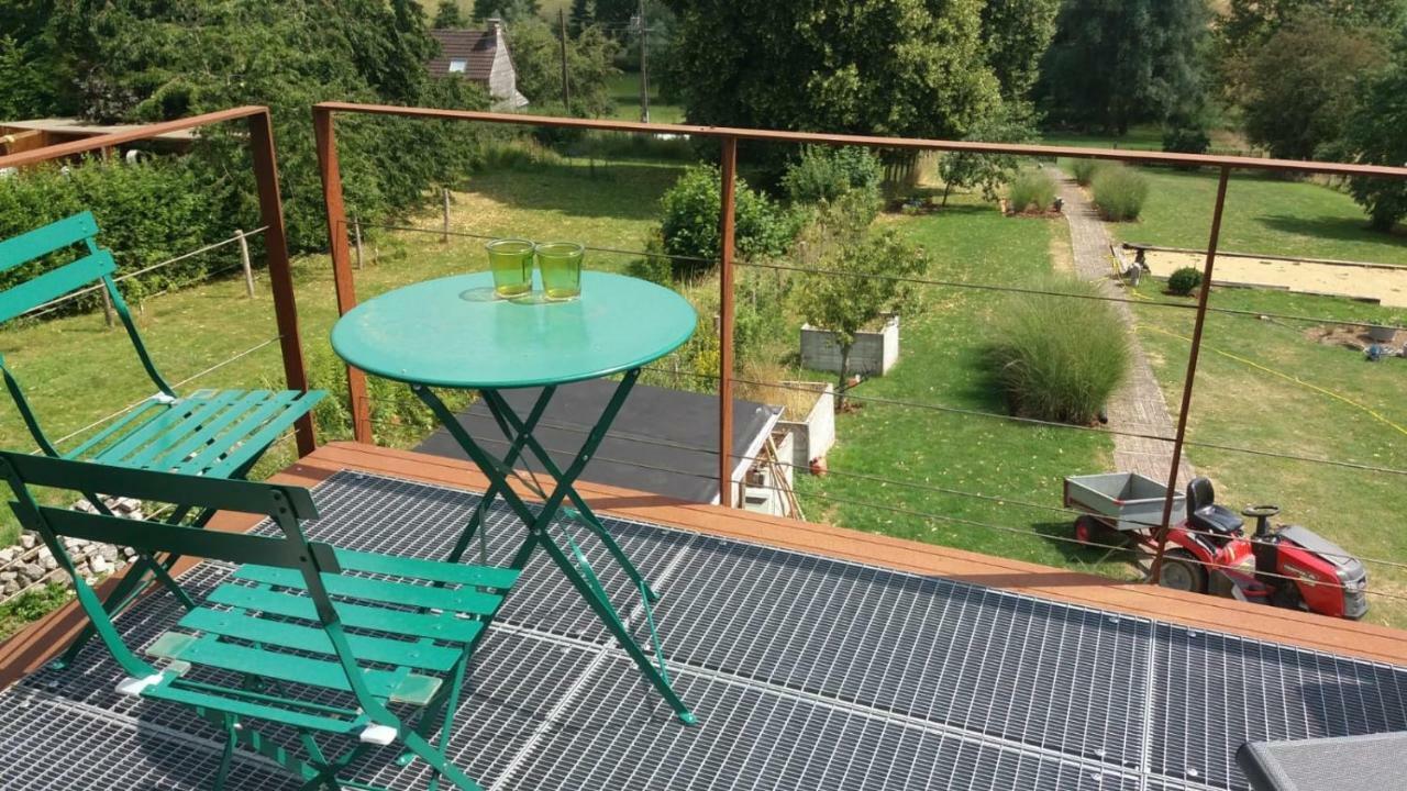 Apartamento Le sentier des étangs Barsy Exterior foto